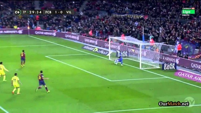 Barcelona 2 – 1 Villarreal – todos os golos!